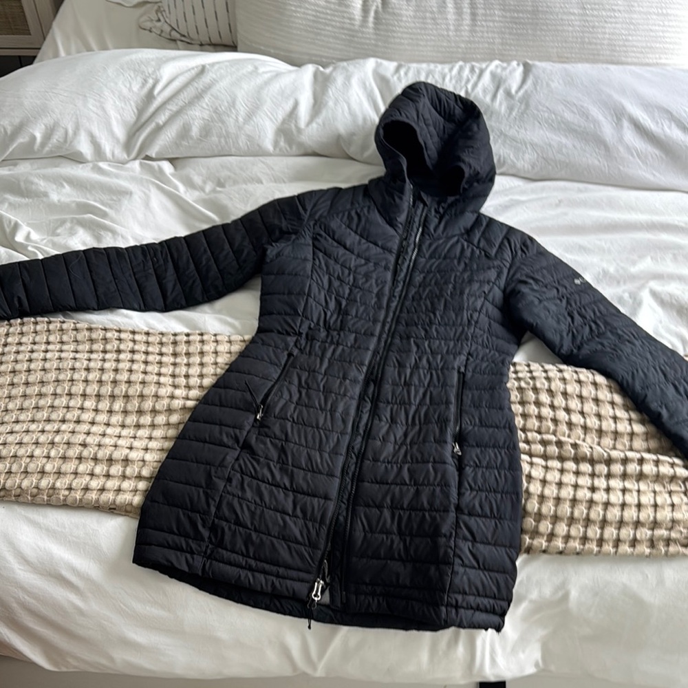 Women's Black Colombia puffer jacket